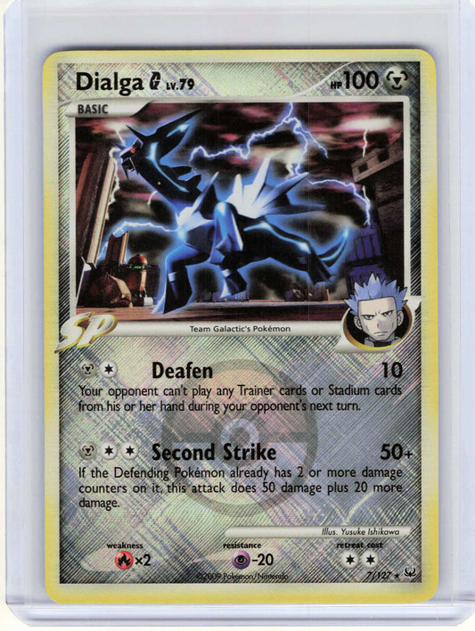 Dialga G 7/127 (League Promo) #007/127 Reverse Holo LP Pokemon League & Championship Cards