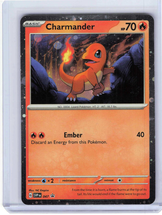 Charmander Cosmos Holo #047 Holo Pokemon SV: Scarlet & Violet Promo Cards