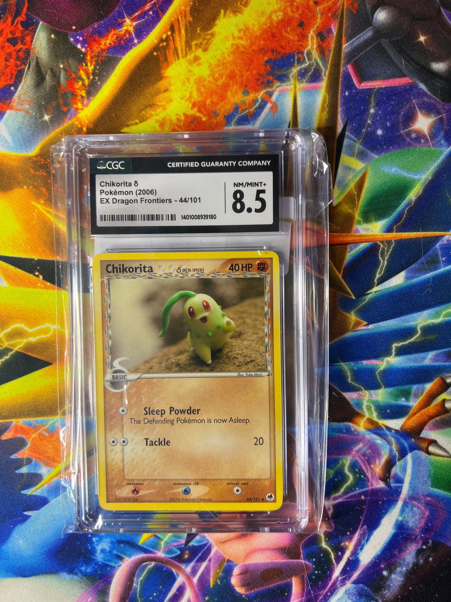 Chikorita #44 Pokemon Dragon Frontiers
