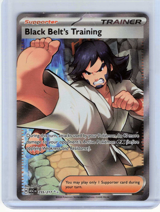 Black Belt's Training #255/217 Pokemon ME: Ascended Heroes