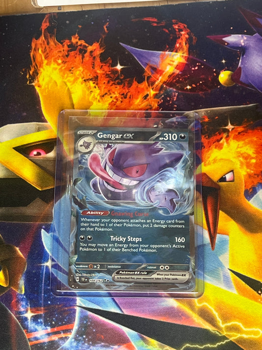 Gengar Ex #104 Pokemon Temporal Forces