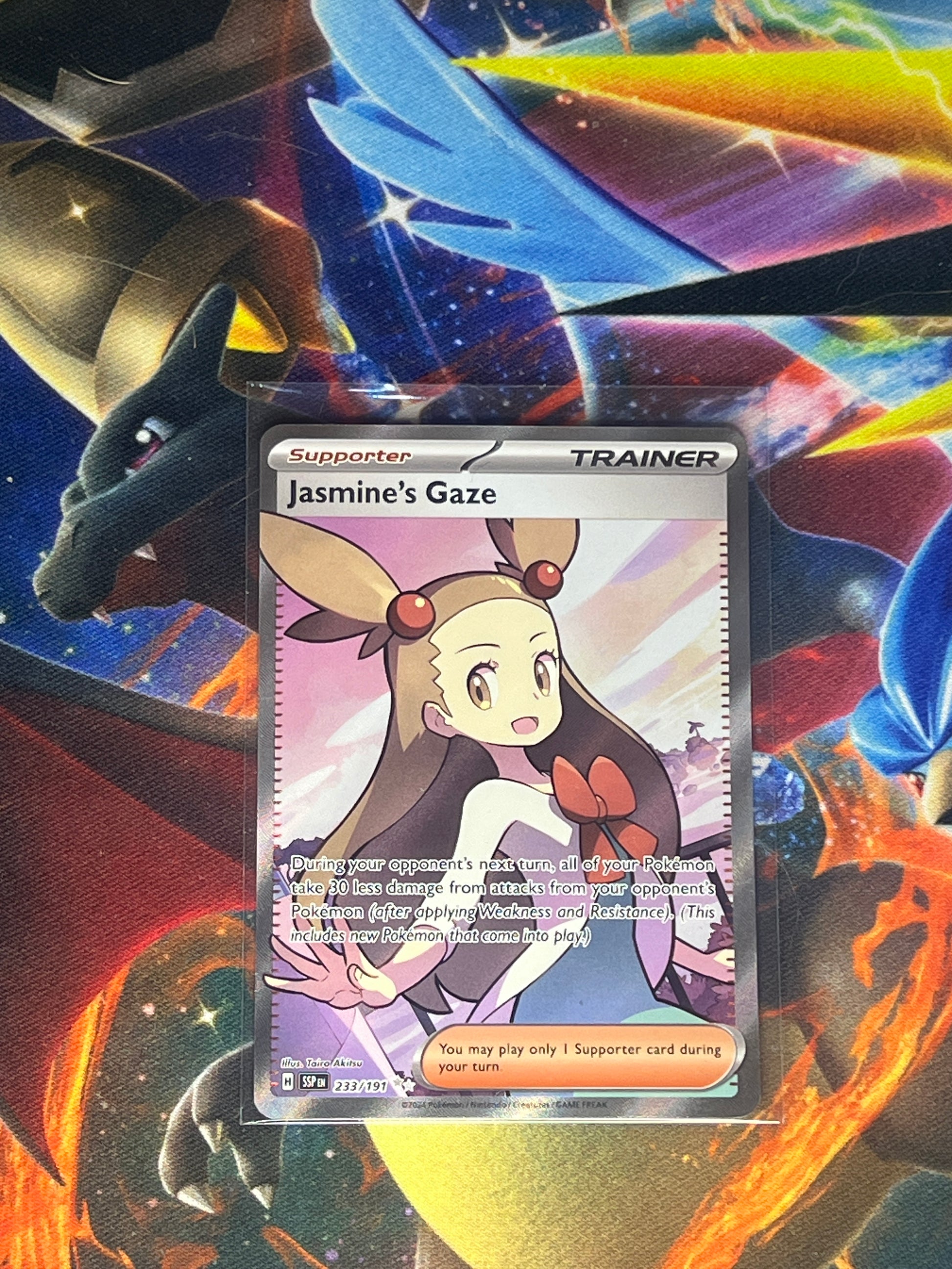 Jasmine's Gaze #233 Pokemon Surging Sparks