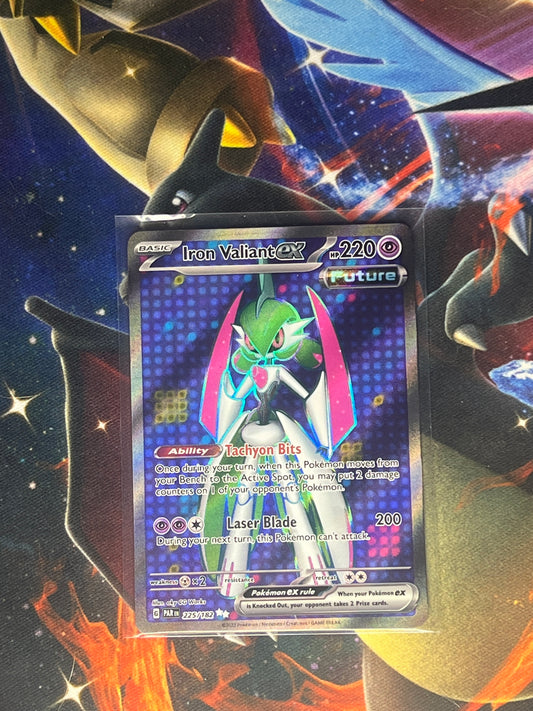 Iron Valiant Ex #225 Pokemon Paradox Rift