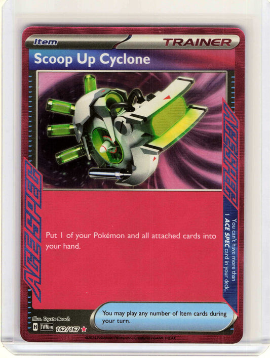Scoop Up Cyclone #162/167 Pokemon SV06: Twilight Masquerade