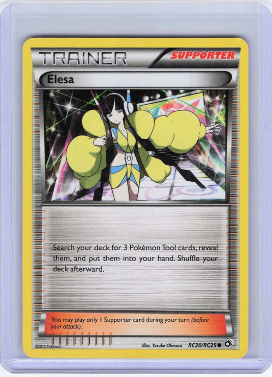 Elesa RC20/RC25 Common Legendary Treasures: Radiant Collection NM