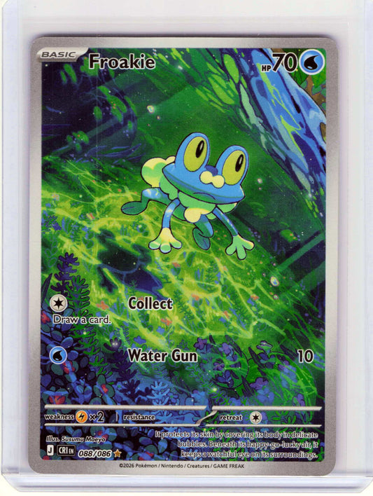 Froakie #088/086 Pokemon ME04: Chaos Rising