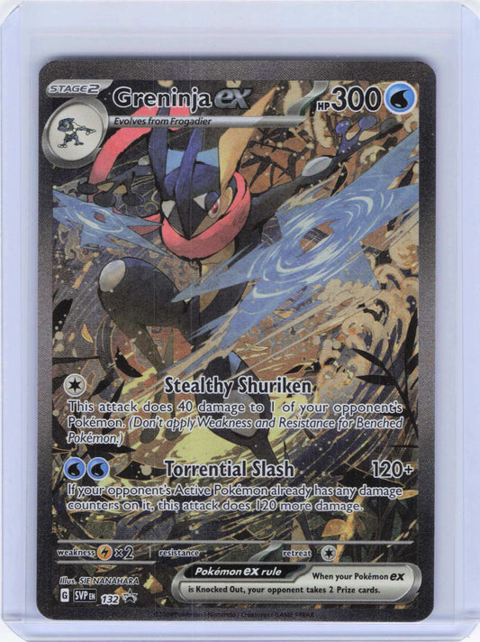 Greninja ex #132 Pokemon SV: Scarlet & Violet Promo Cards
