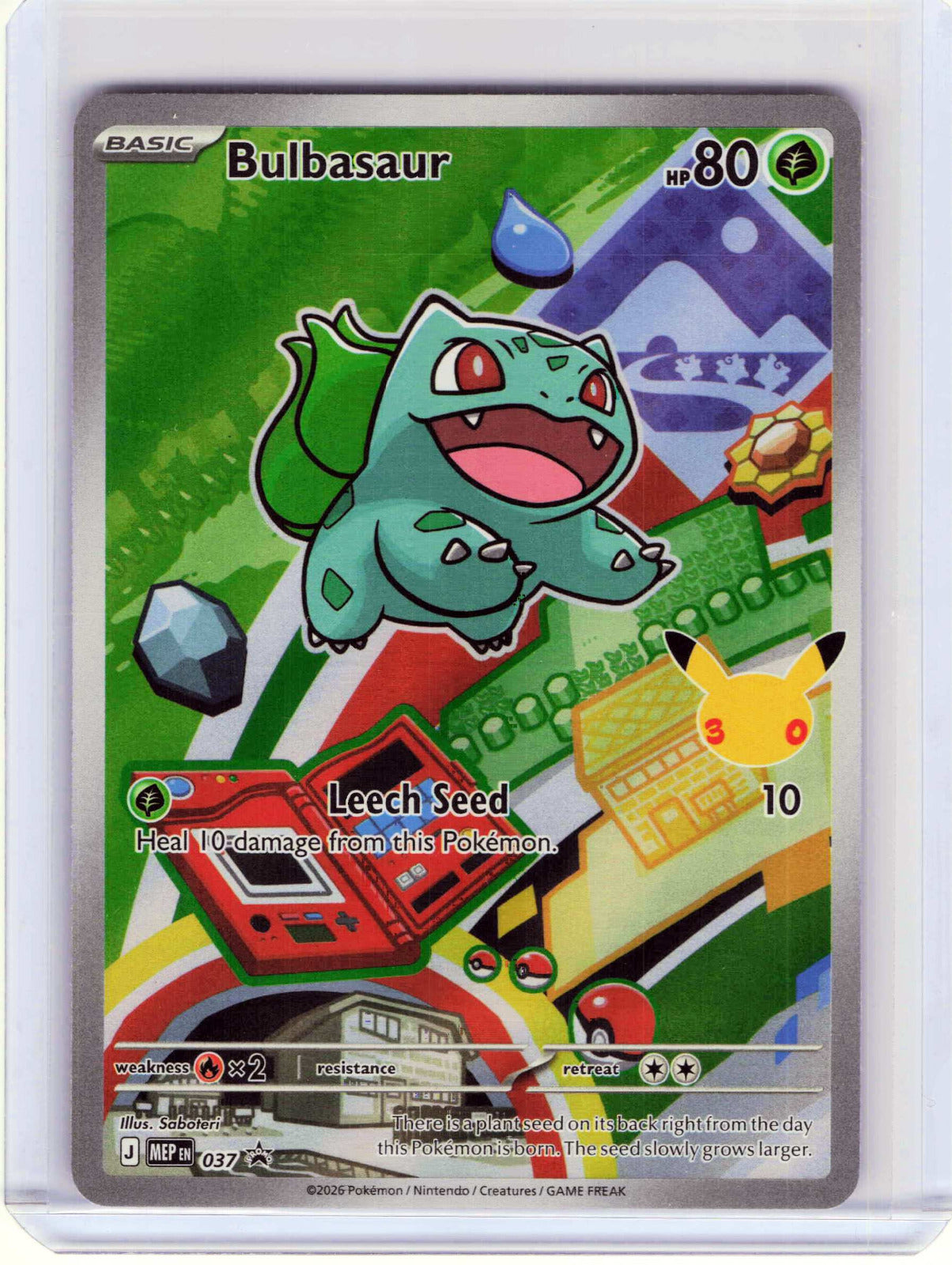 Bulbasaur #037 Pokemon ME: Mega Evolution Promo