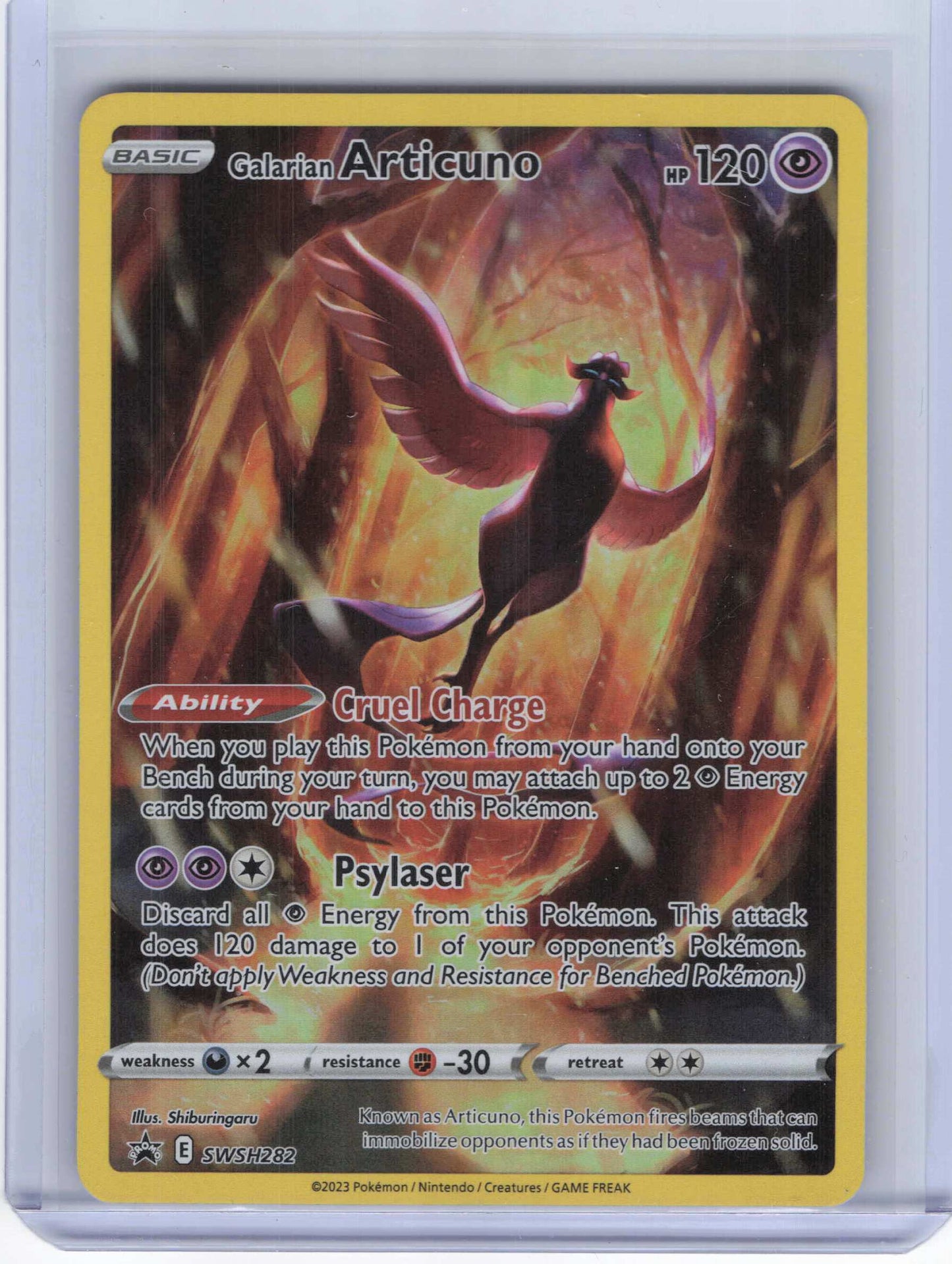 Galarian Articuno #SWSH282 Full Art SWSH: Sword & Shield Promo Cards