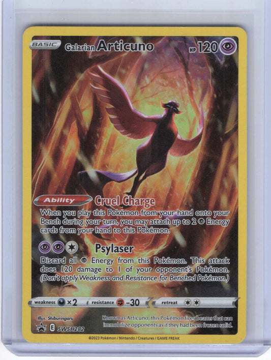 Galarian Articuno #SWSH282 Full Art SWSH: Sword & Shield Promo Cards