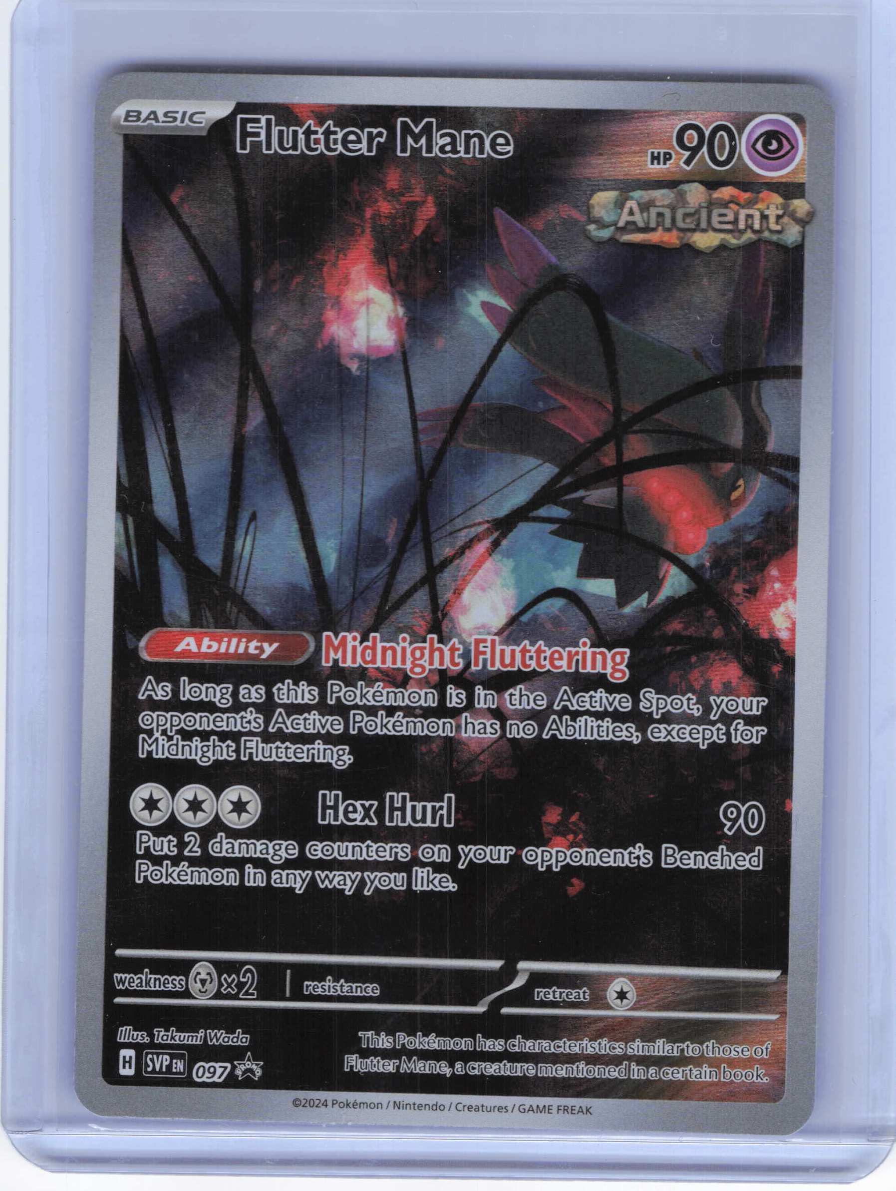 Flutter Mane #097 Full Art SV: Scarlet & Violet Promo Cards
