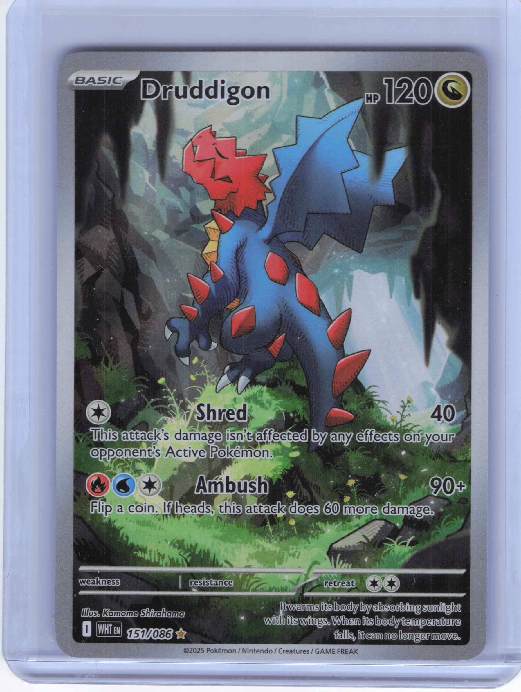Druddigon #151/086 Full Art SV: White Flare
