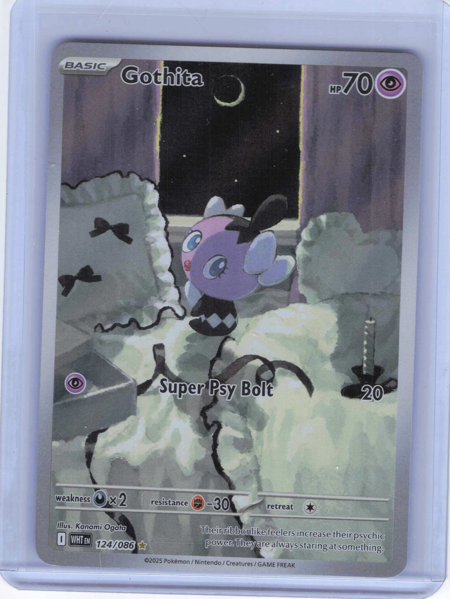 Gothita #124/086 Full Art SV: White Flare