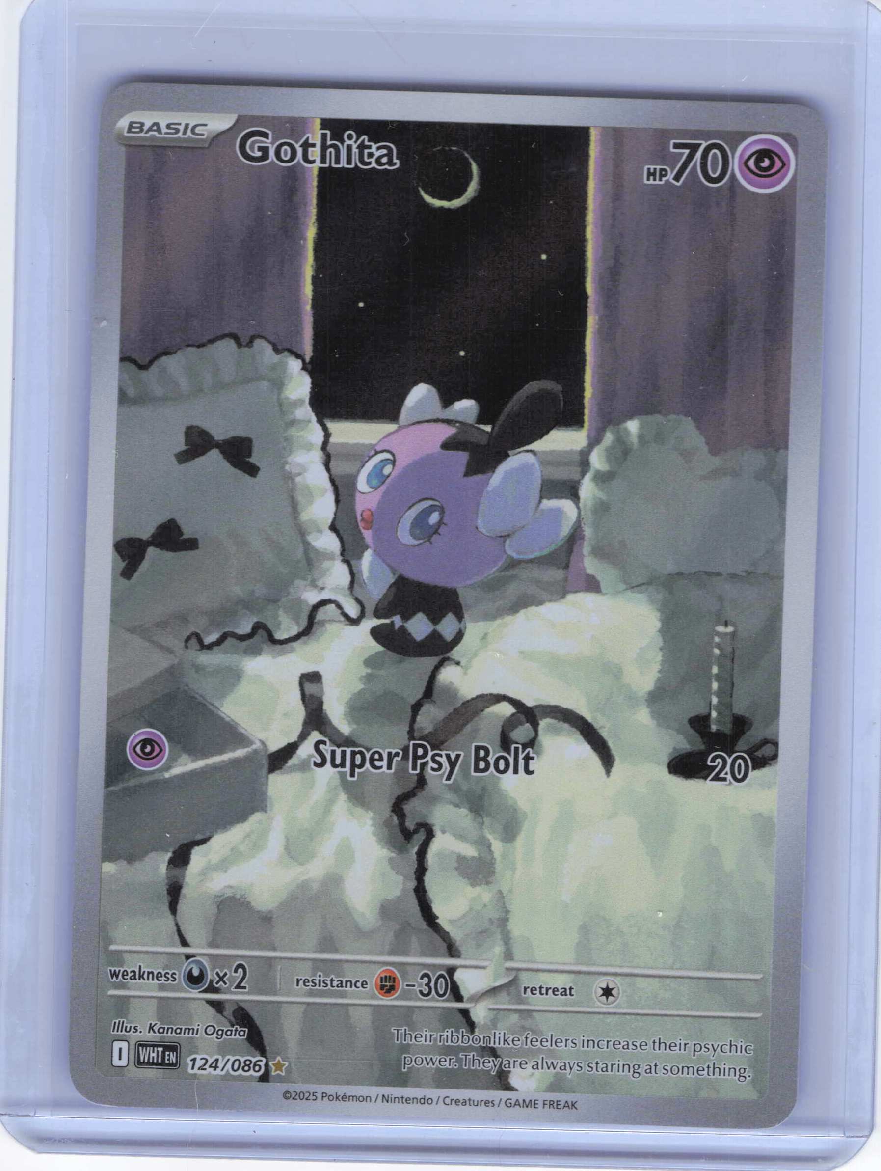 Gothita #124/086 Full Art SV: White Flare