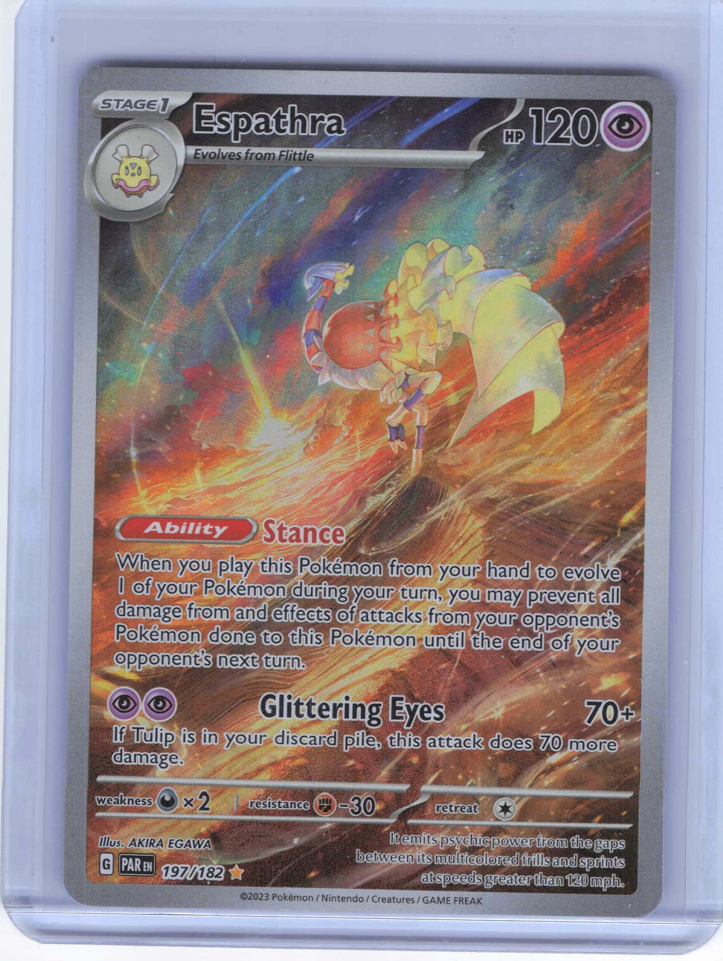 Espathra #197/182 SV04: Paradox Rift