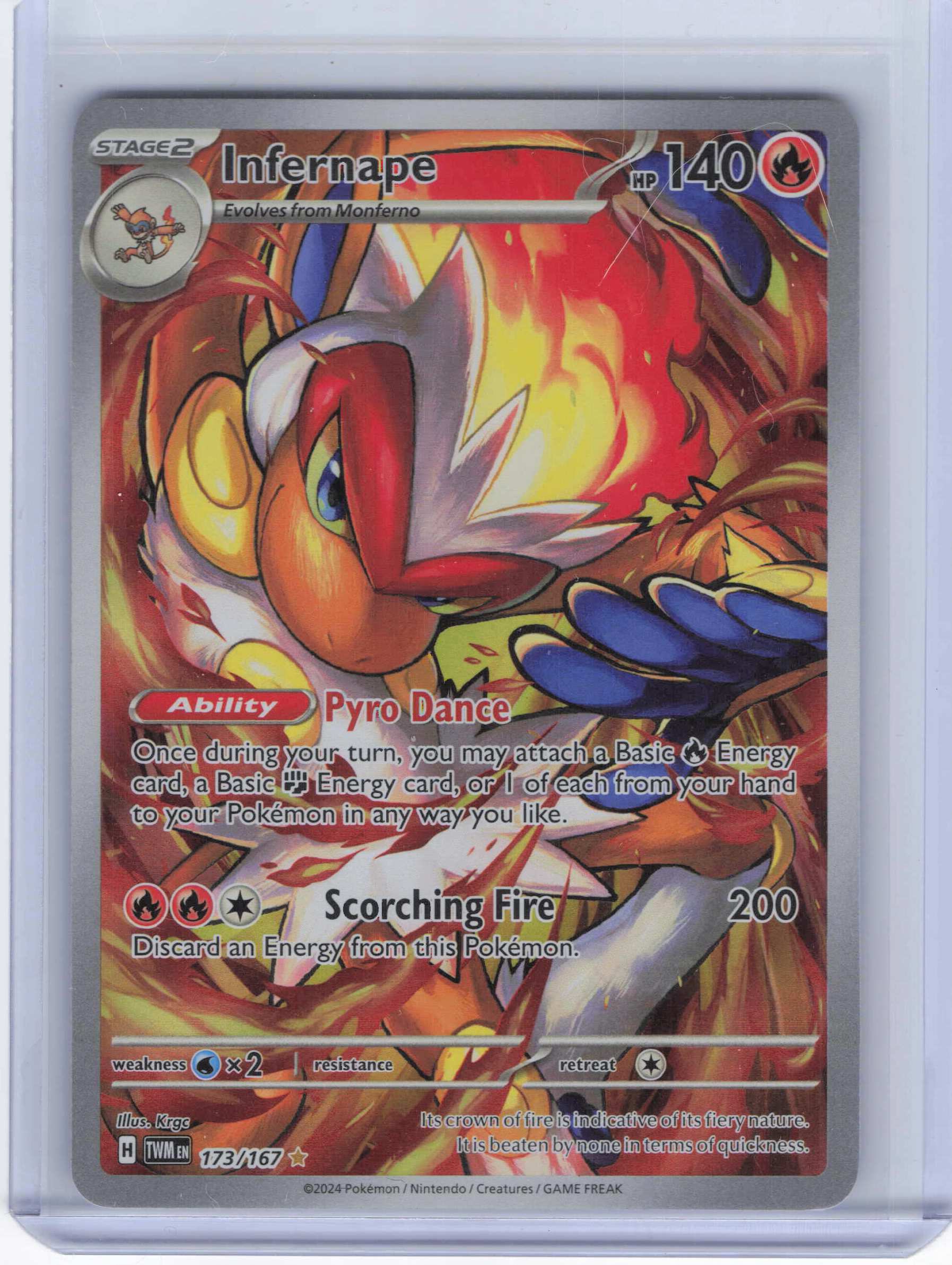 Infernape #173/167 SV06: Twilight Masquerade