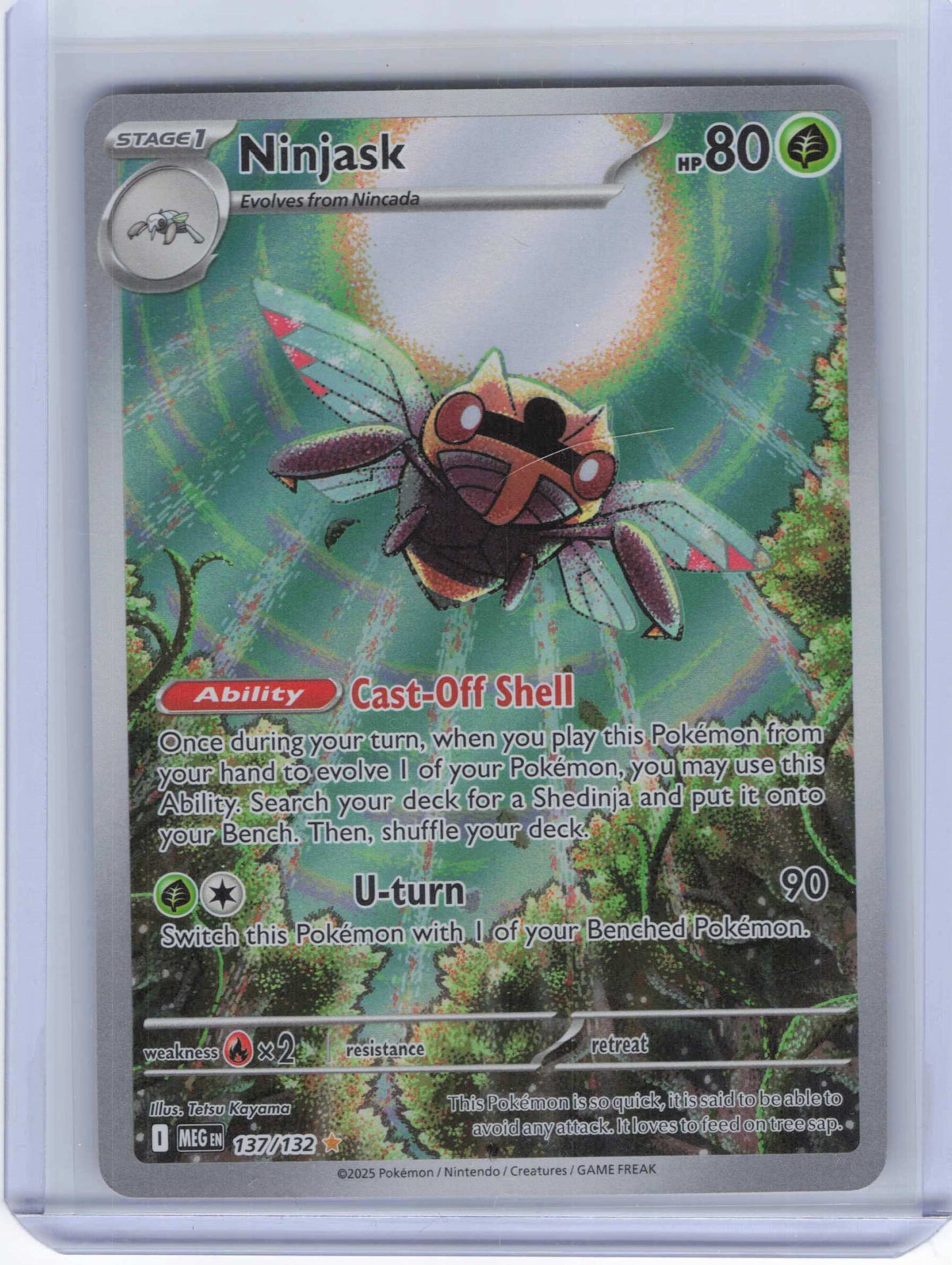 Ninjask #137/132 ME01: Mega Evolution