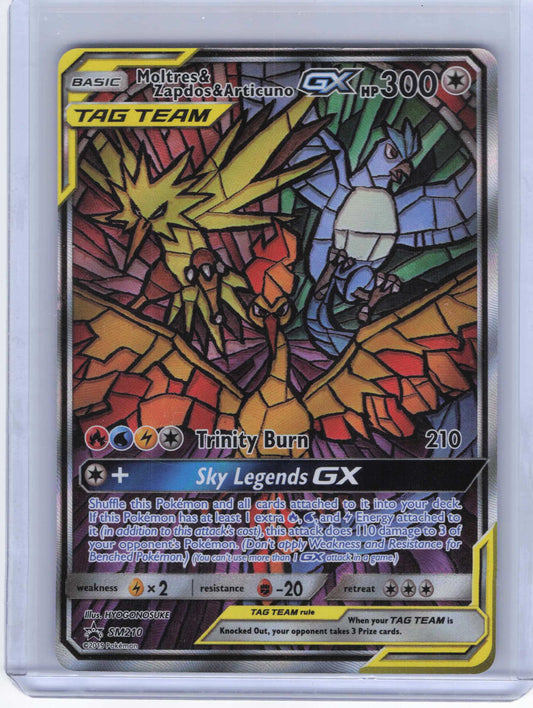 Moltres & Zapdos & Articuno GX #SM210: SM Promos