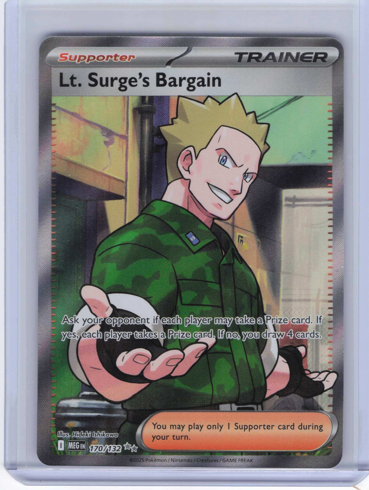 Lt. Surge's Bargain #170/132 ME01: Mega Evolution