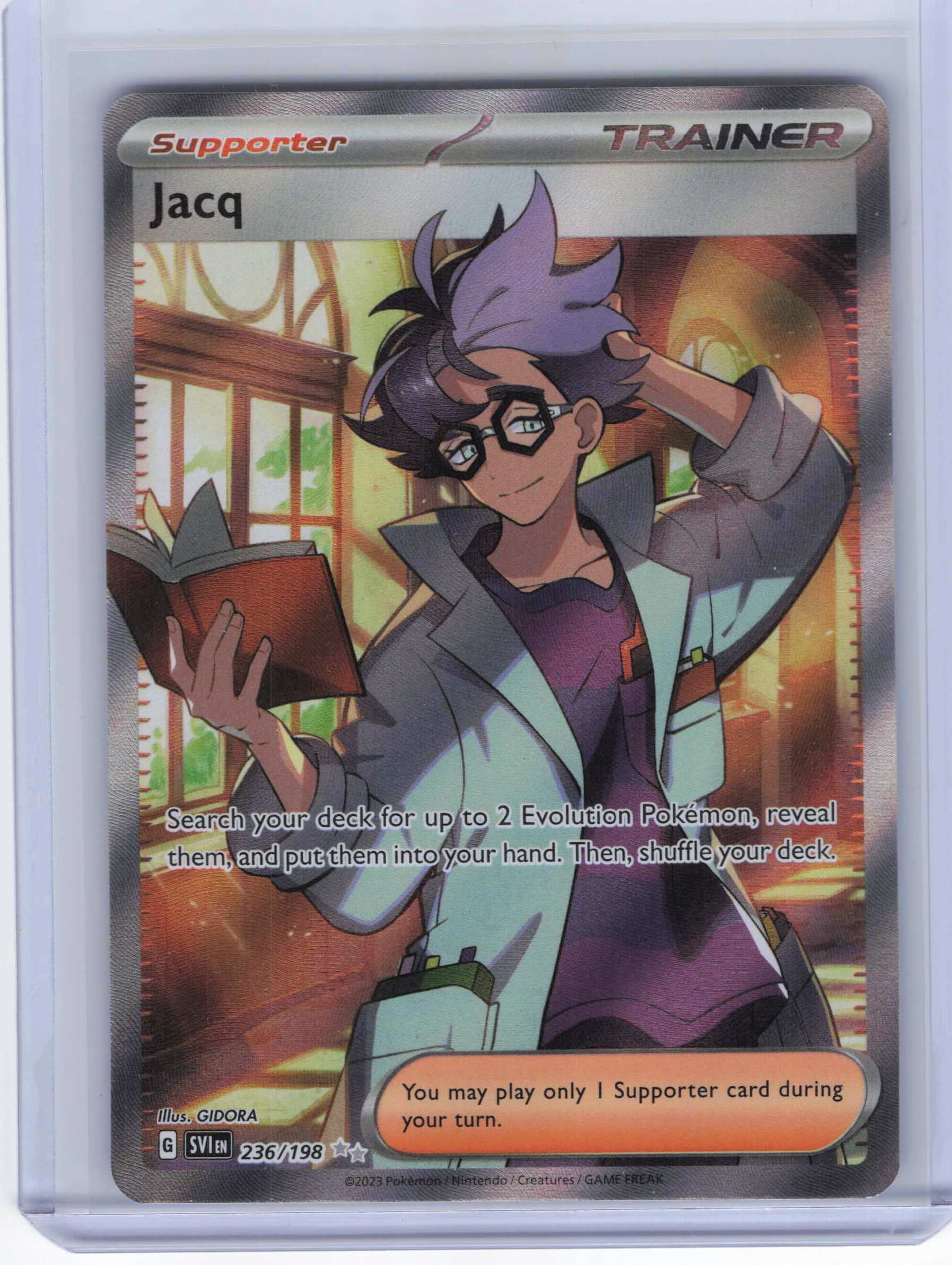 Jacq #236/198 SV01: Scarlet & Violet Base Set