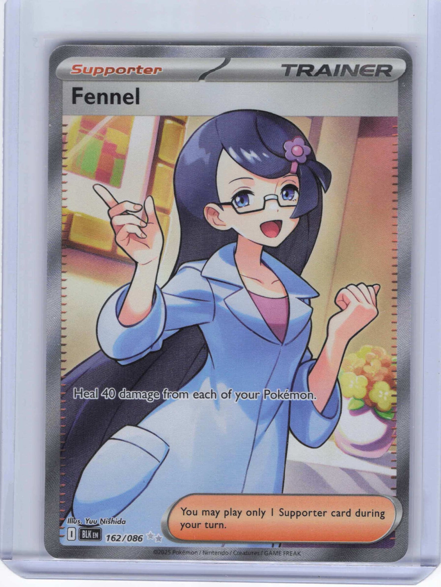 Fennel #162/086 SV: Black Bolt