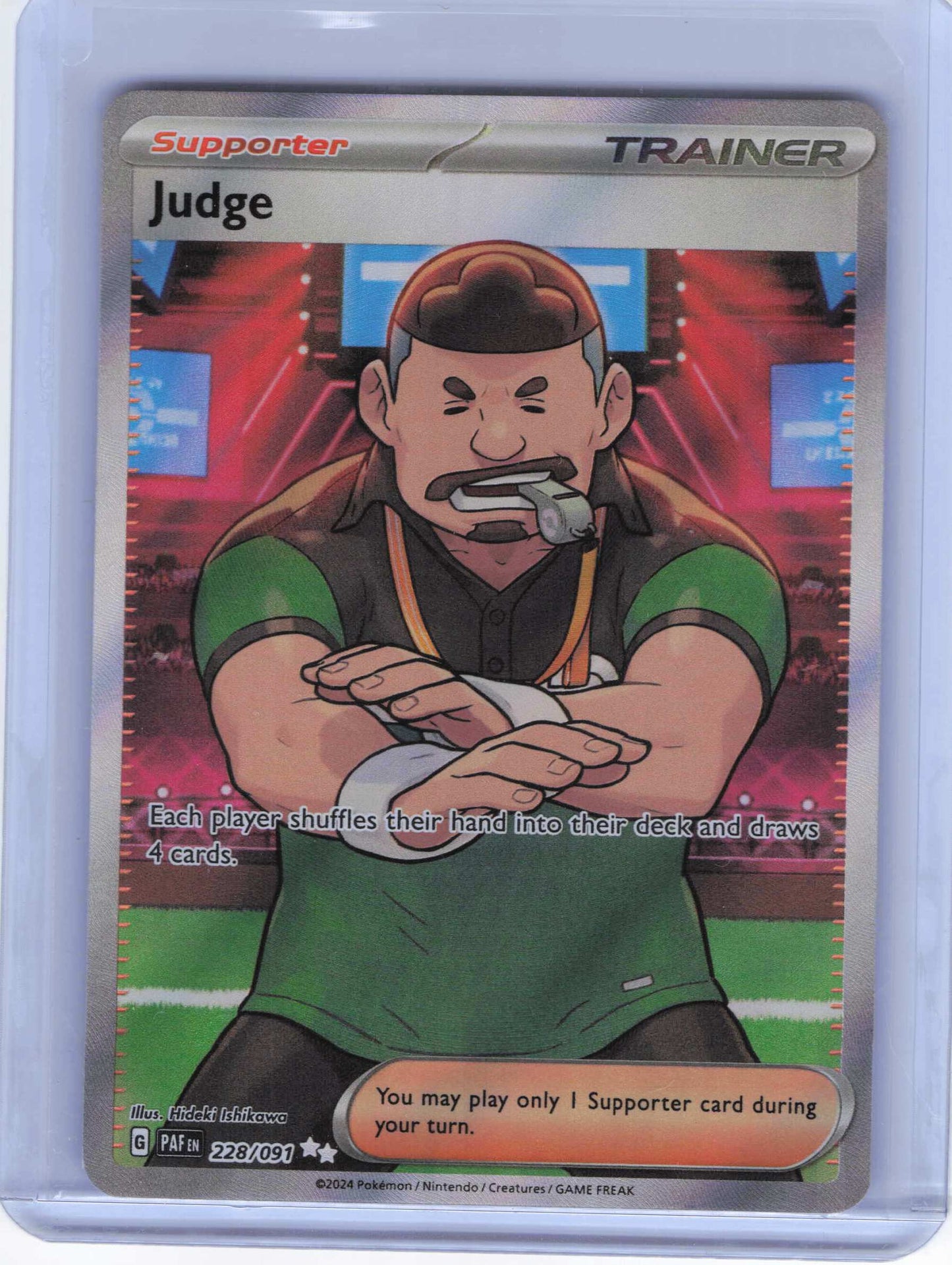 Judge #228/091 SV: Paldean Fates