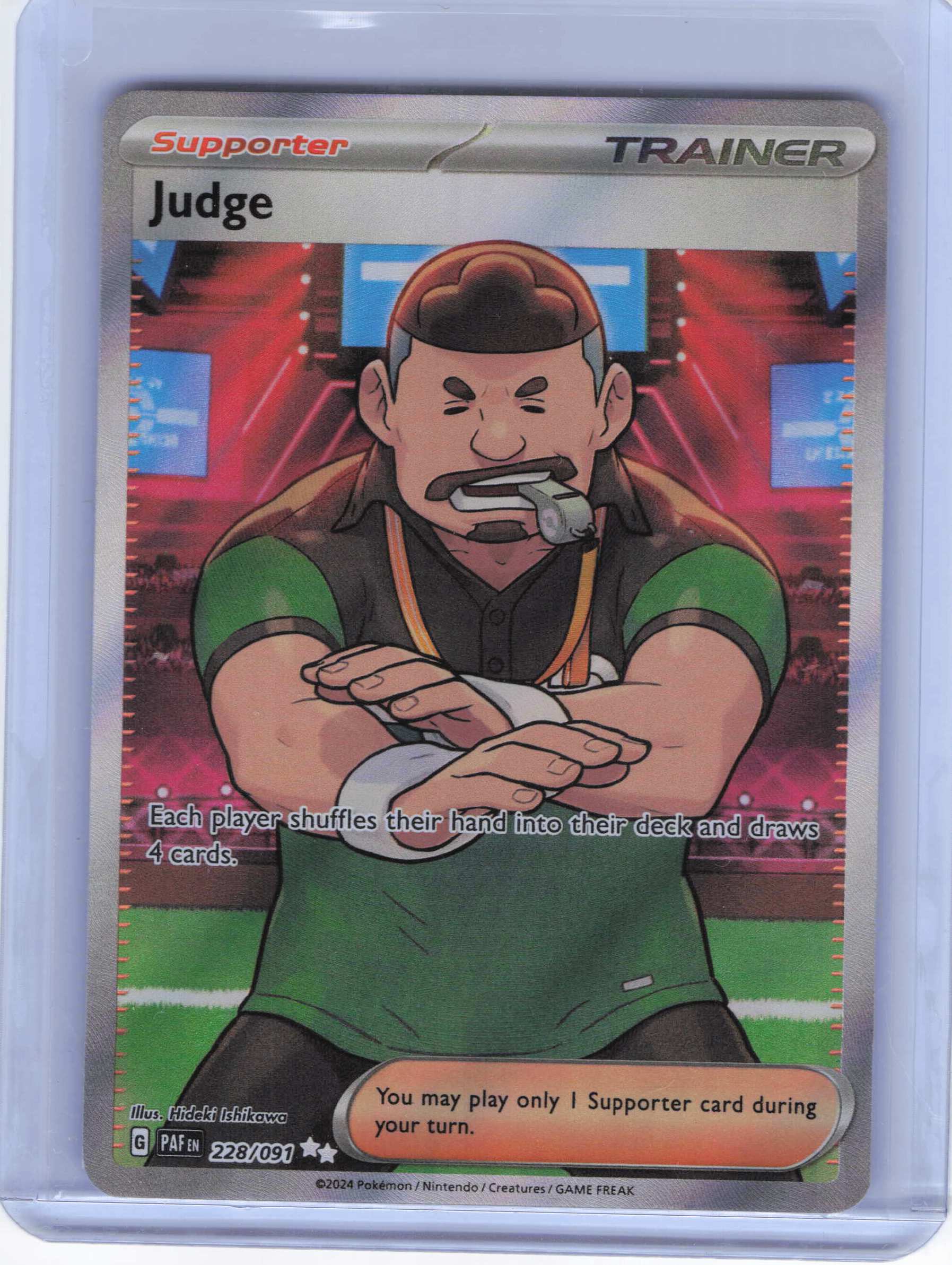 Judge #228/091 SV: Paldean Fates