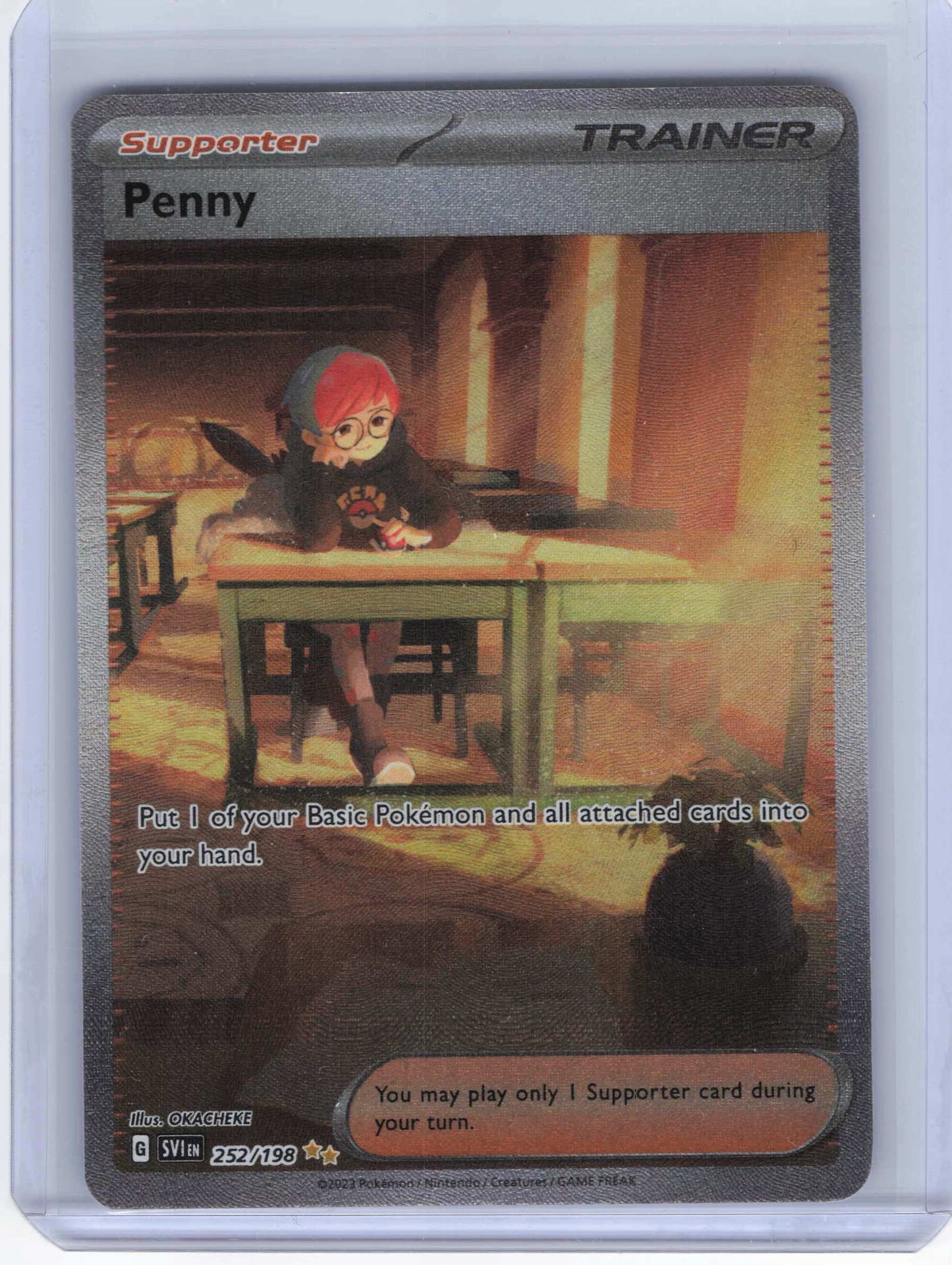 Penny #252/198 SV01: Scarlet & Violet Base Set