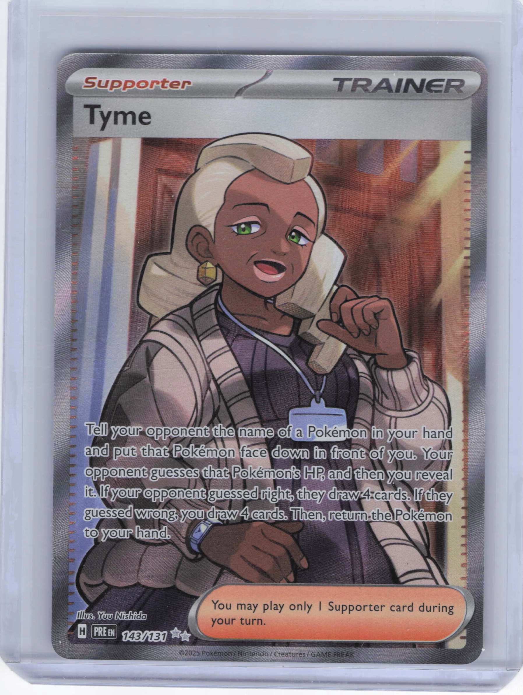 Tyme #143/131 SV: Prismatic Evolutions