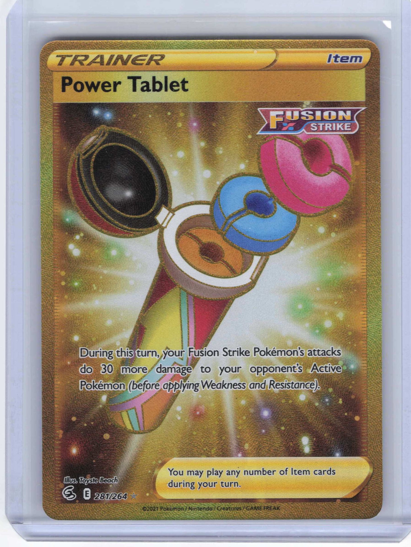 Power Tablet #281/264 SWSH08: Fusion Strike