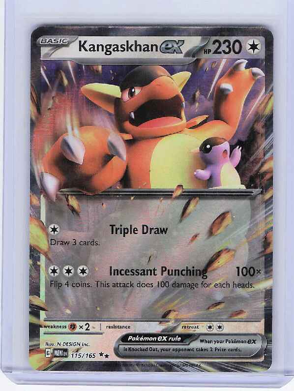 Kangaskhan ex #115/165 SV: Scarlet & Violet 151