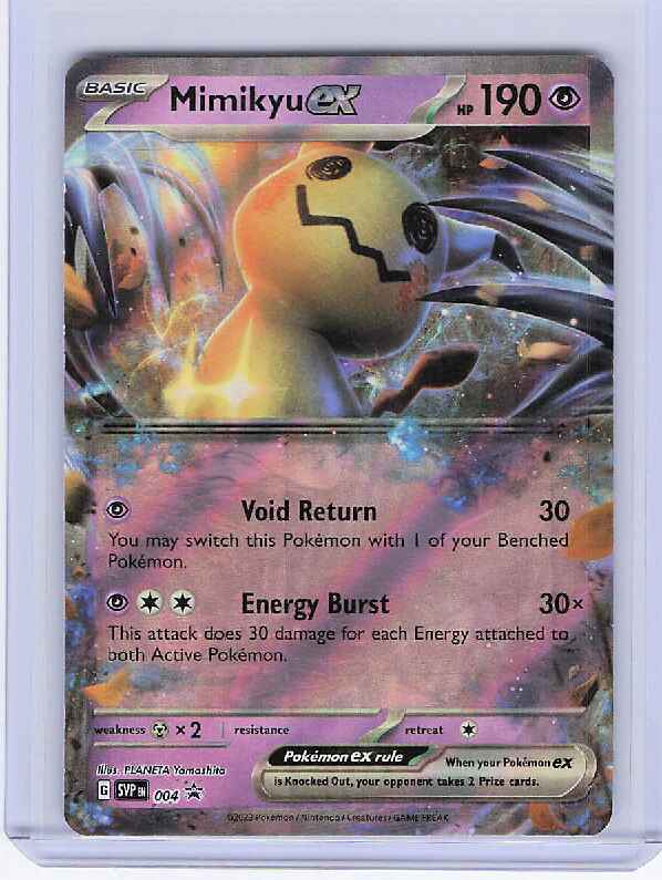 Mimikyu ex #004 SV: Scarlet & Violet Promo Cards