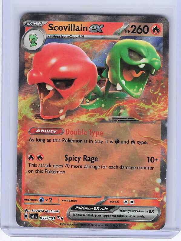 Scovillain ex #037/191 SV08: Surging Sparks
