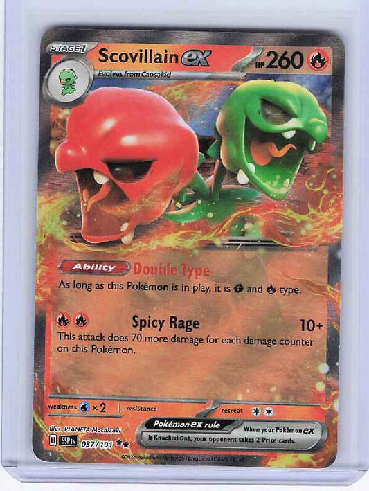 Scovillain ex #037/191 SV08: Surging Sparks