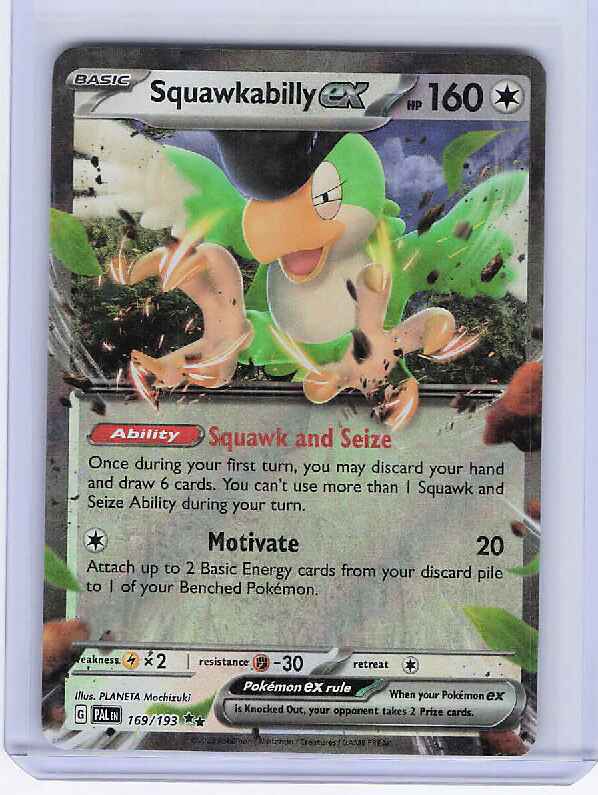 Squawkabilly ex #169/193 SV02: Paldea Evolved