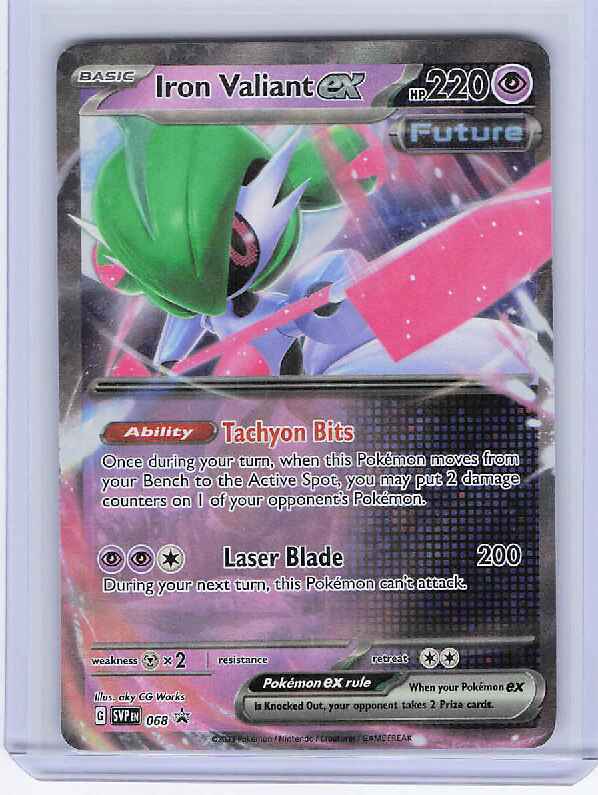 Iron Valiant ex #068 SV: Scarlet & Violet Promo Cards