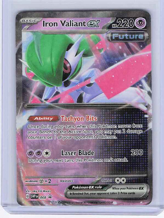 Iron Valiant ex #068 SV: Scarlet & Violet Promo Cards