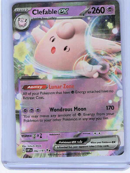 Clefable ex #082/197 SV03: Obsidian Flames