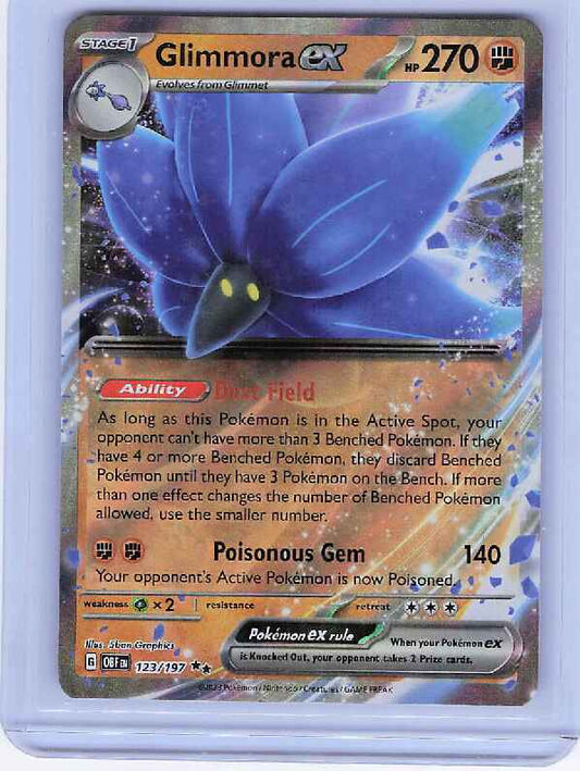 Glimmora ex #123/197 SV03: Obsidian Flames