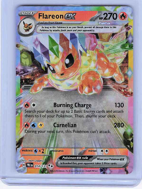 Flareon ex #014/131 SV: Prismatic Evolutions