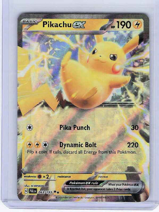 Pikachu ex #063/193 SV02: Paldea Evolved