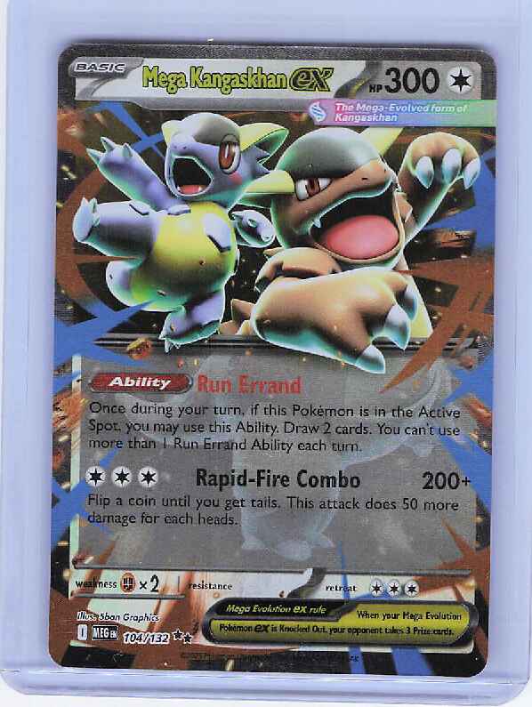 Mega Kangaskhan ex #104/132 ME01: Mega Evolution