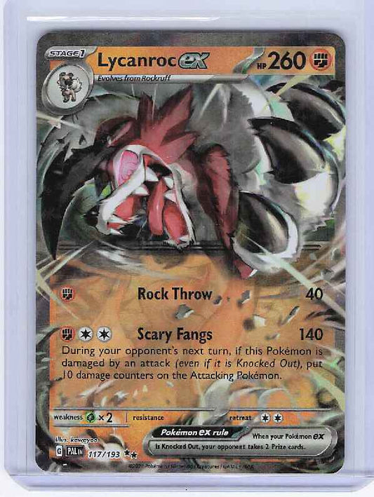 Lycanroc ex #117/193 SV02: Paldea Evolved
