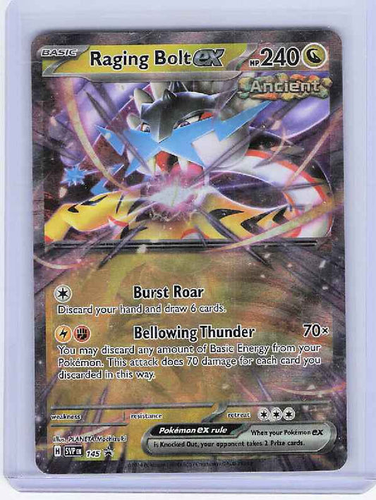 Raging Bolt ex #145 SV: Scarlet & Violet Promo Cards