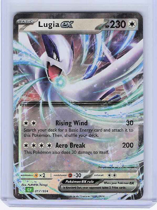 Lugia ex #017/034: Trading Card Game Classic Venusaur Deck