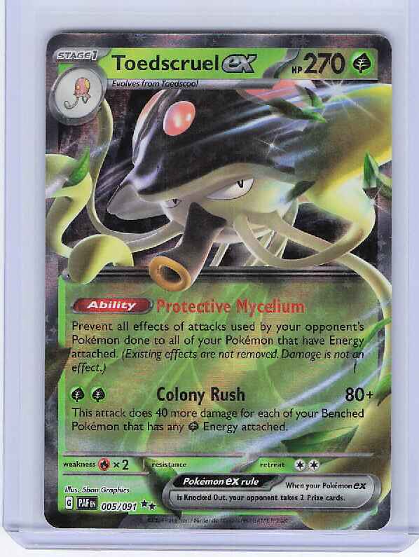 Toedscruel ex #005/091 SV: Paldean Fates