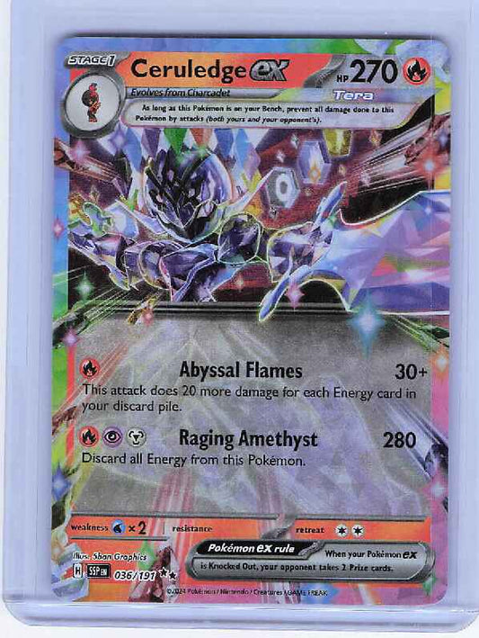 Ceruledge ex #036/191 SV08: Surging Sparks