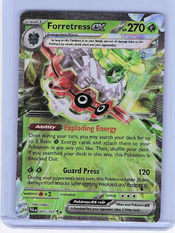 Forretress ex #005/193 SV02: Paldea Evolved