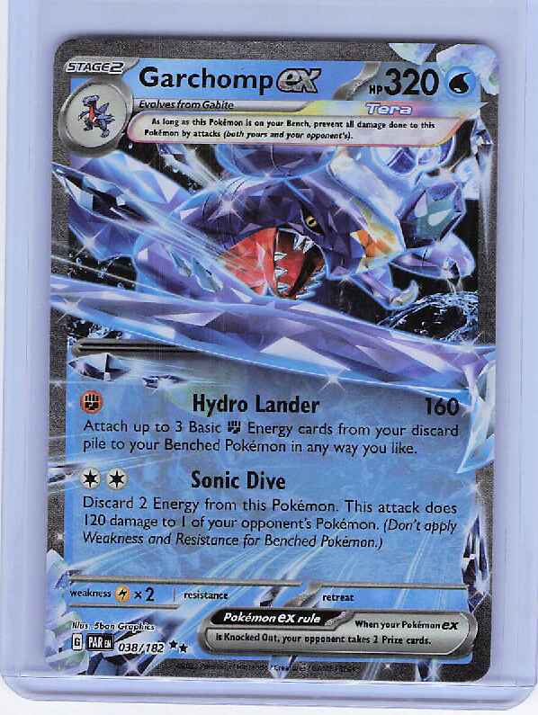 Garchomp ex #038/182 SV04: Paradox Rift