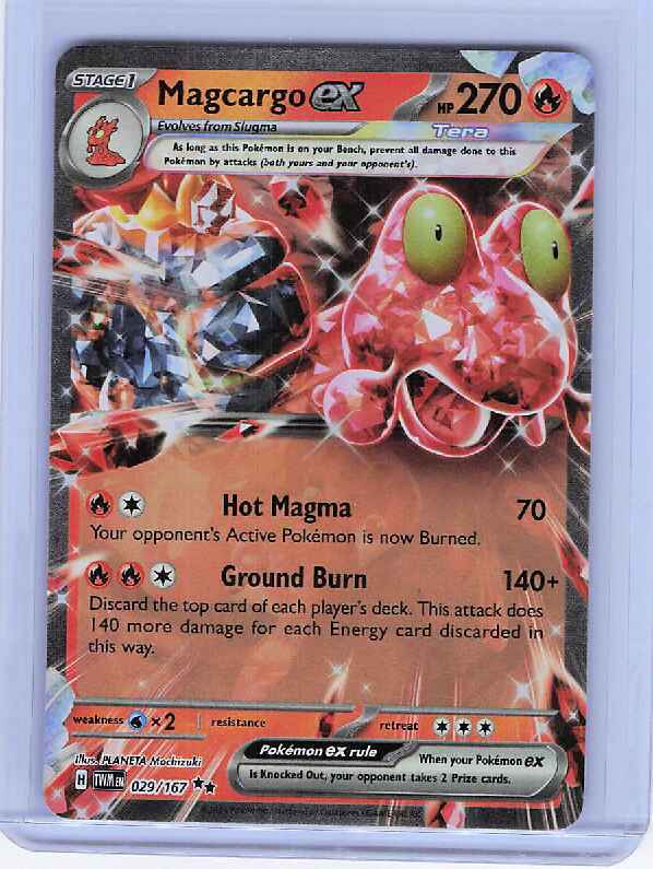 Magcargo ex #029/167 SV06: Twilight Masquerade